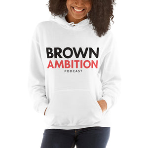 Classic Brown Ambition Logo Hoodie