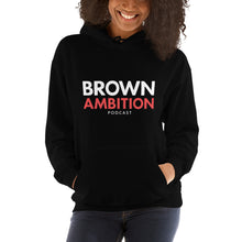 Load image into Gallery viewer, Classic Brown Ambition Logo Hoodie
